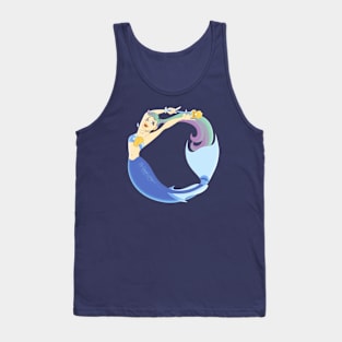 Sirenetta Swimming in Circles Tank Top